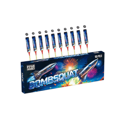 Pyro Specials Bombsquad 10 Stück Rockets