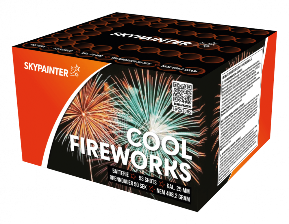Sky Painter Cool Fireworks 53 Schuss Feuerwerksbatterie