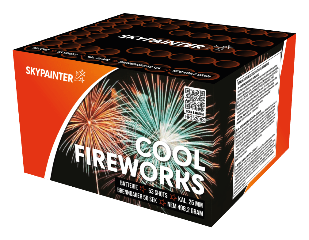Sky Painter Cool Fireworks 53 Schuss Feuerwerksbatterie