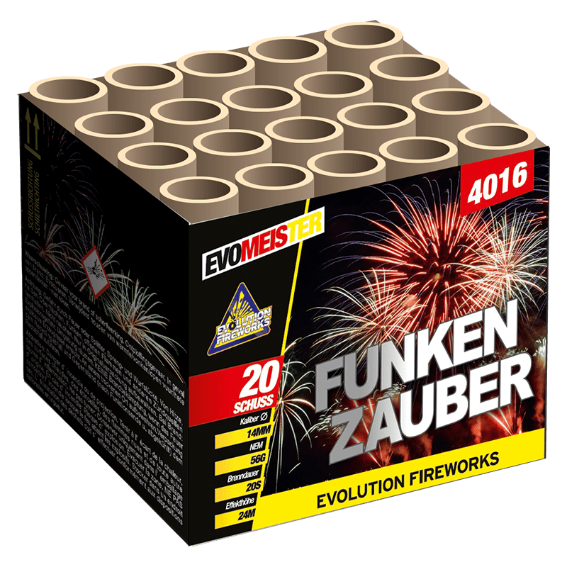 Evomeister Funkenzauber 20 Schuss Feuerwerksbatterie