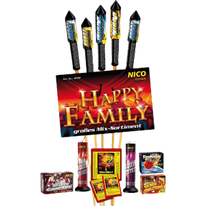 Nico Happy Family Feuerwerksortimente Feuerwerkssortiment