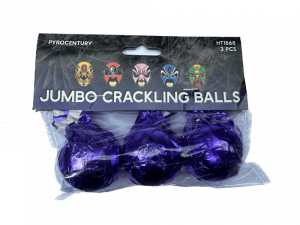 Pyrocentury Jumbo Crackling Balls 3 Stück