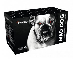 Pyrocentury Mad Dog 25 Schuss Feuerwerksbatterie