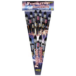 Funtastic Rockets 15 Stück Raketen