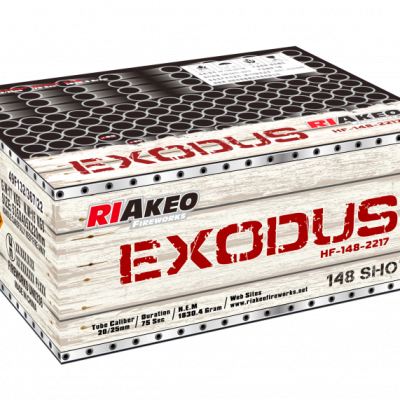 Feuerwerk für Kleve: Riakeo Exodus Verbundfeuerwerk mit 148 Schuss
